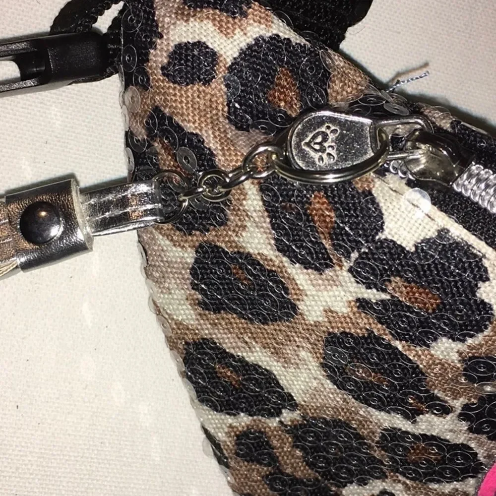 Justice Fanny Pack Belt Purse Bag Animal Leopard Print